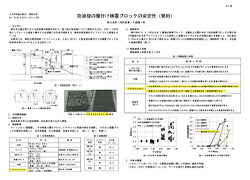 防波堤の腹付け被覆ブロックの安定性(要約).pdf